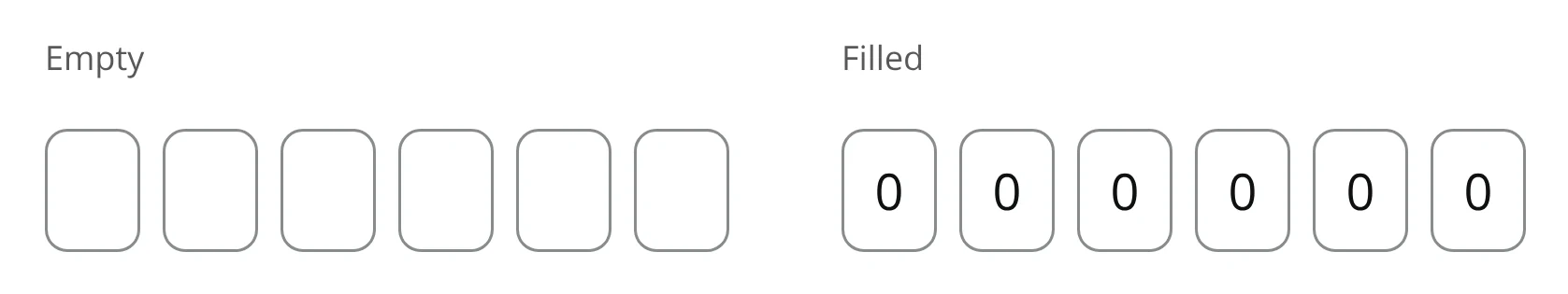 The Input code component as specified in the Pay Studio library